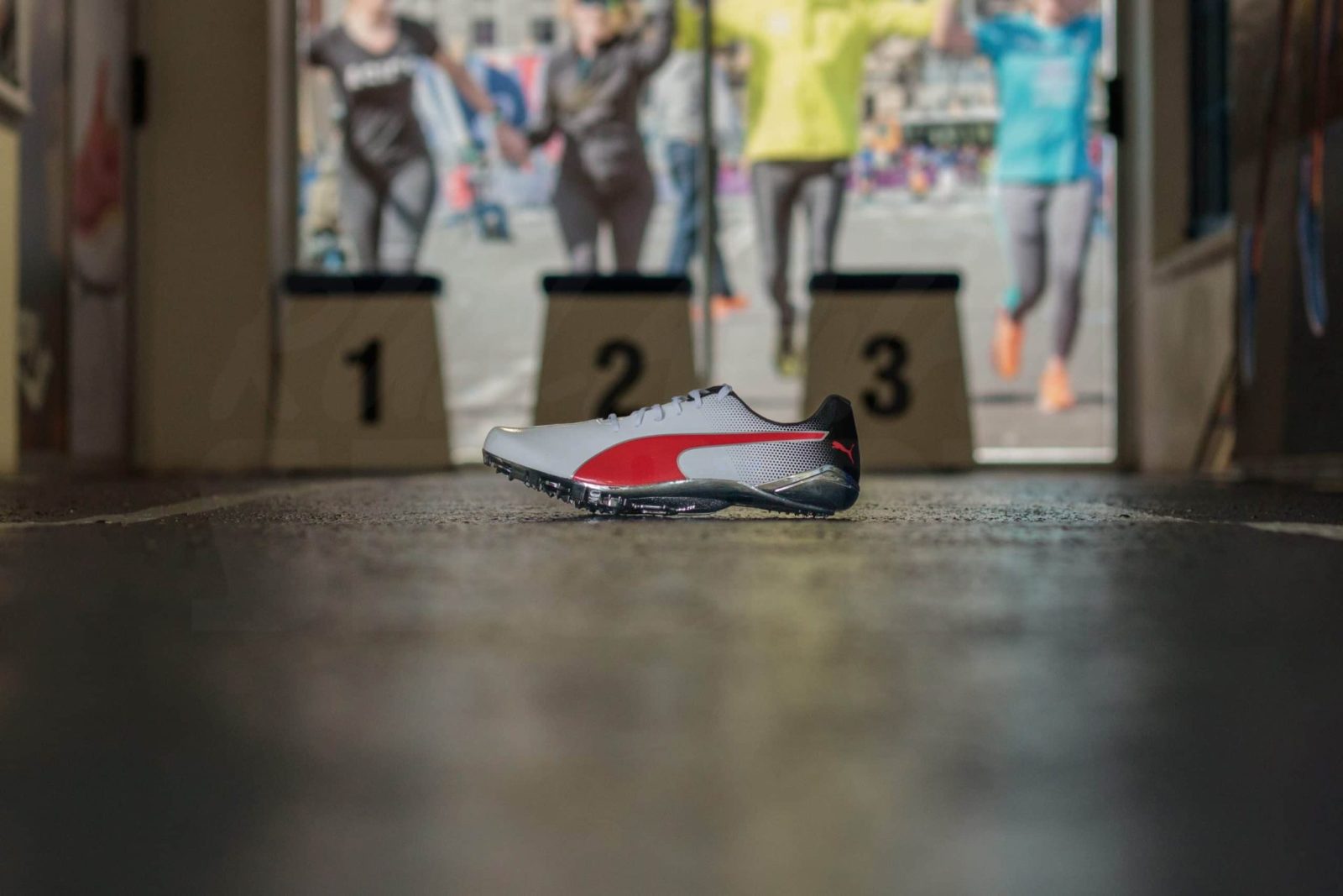 Puma evoSPEED Electric 13 White/Red