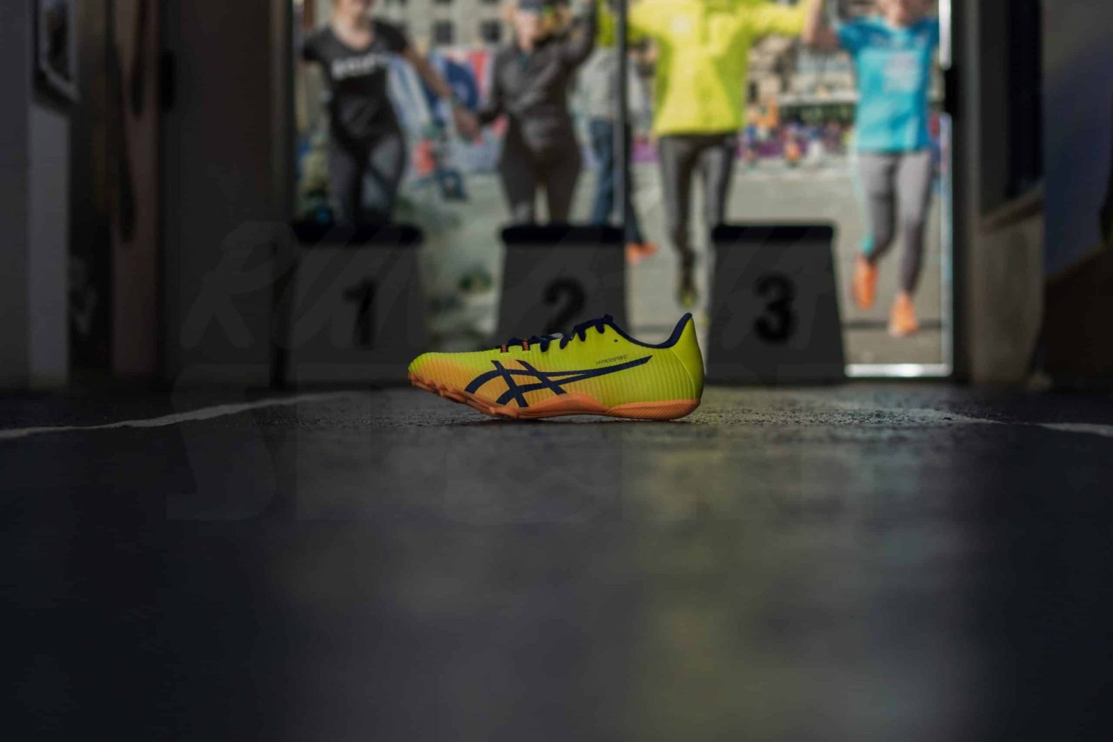 Asics HyperSprint 8 BRIGHT YELLOW/BLUE EXPANSE