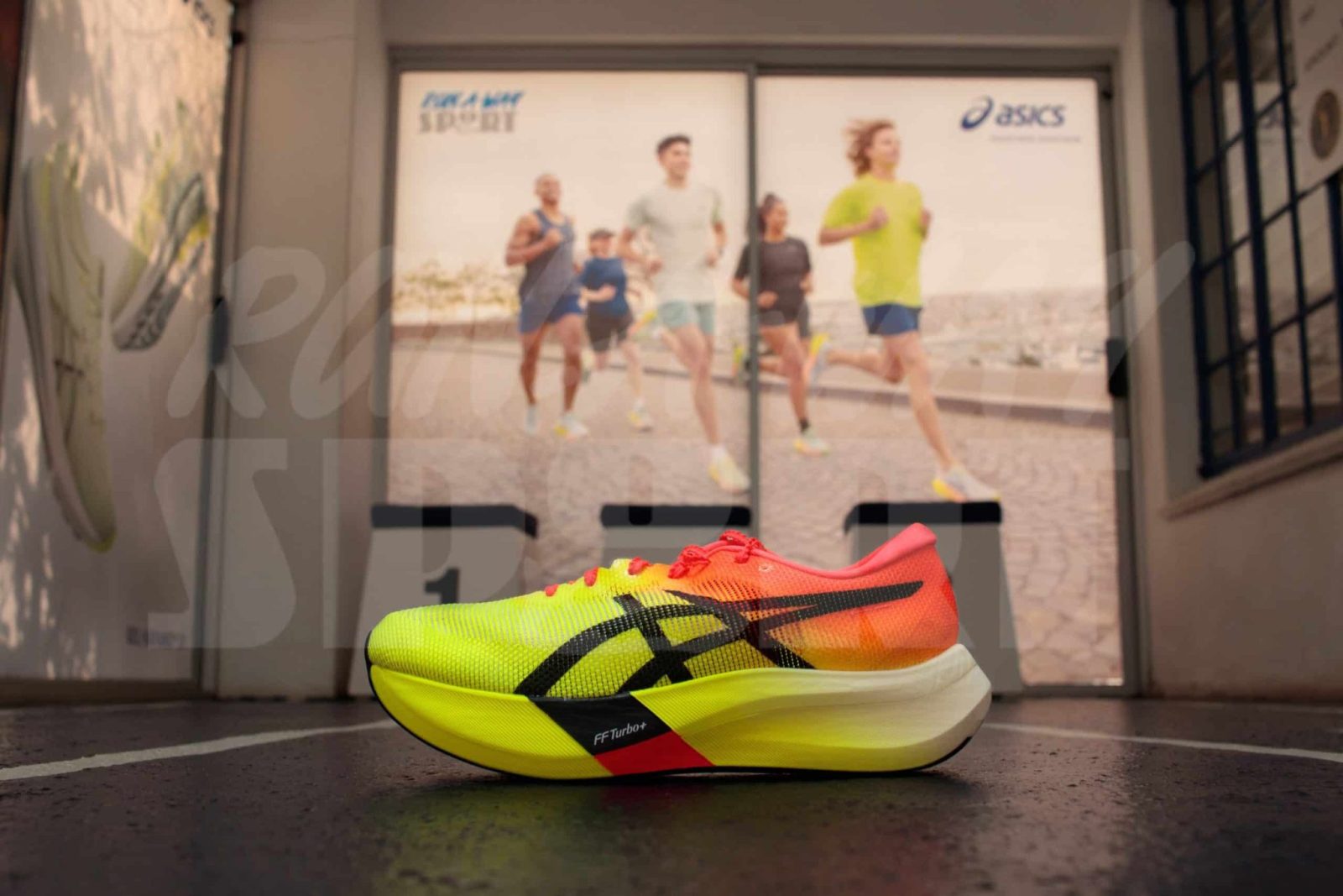 Asics METASPEED EDGE PARIS SAFETY YELLOW/BLACK