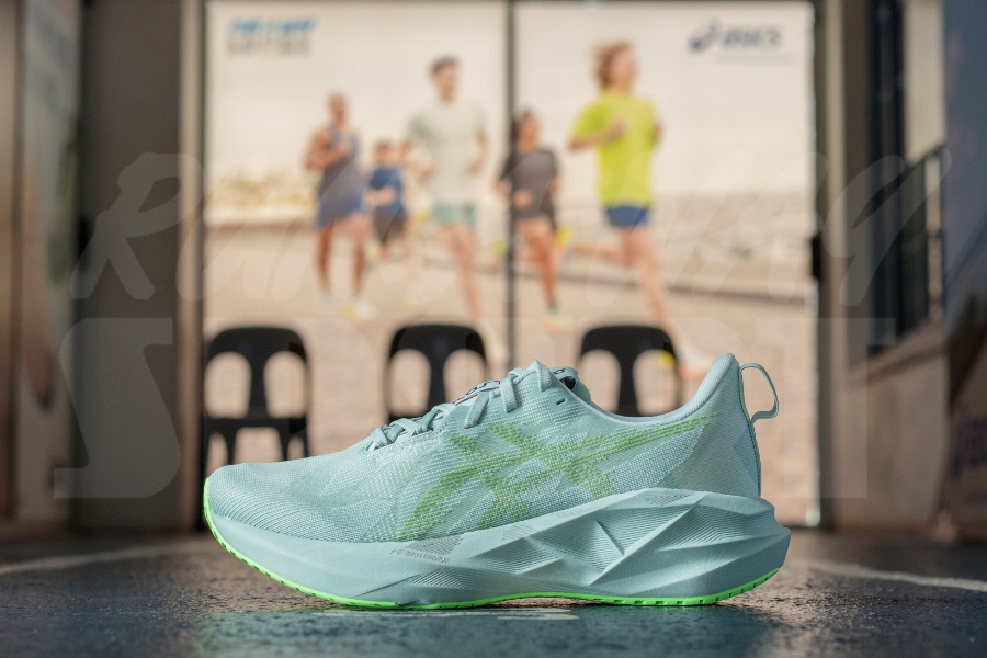 Asics Novablast 5 Men (Moss/Orange)