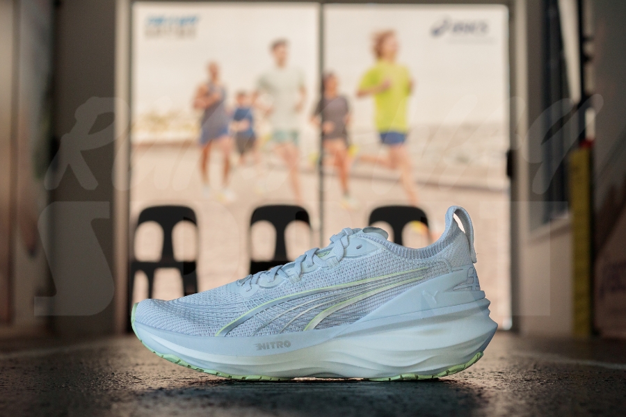 Puma ForeverRun NITRO 2 Womens Silver/Apple