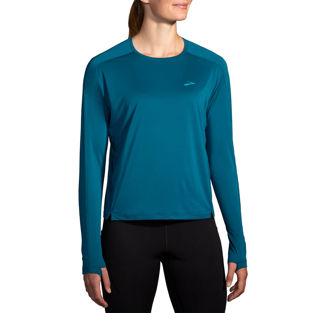 Brooks Women’s Sprint Free Long Sleeve Top 2.0 (Moroccan Blue)