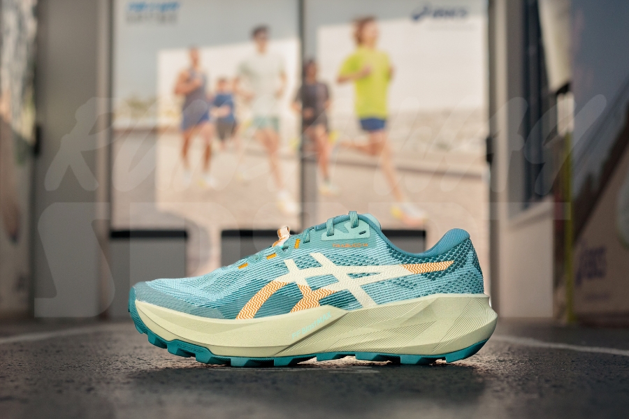 Asics Trabuco 14 Mens (Haze/Teal)
