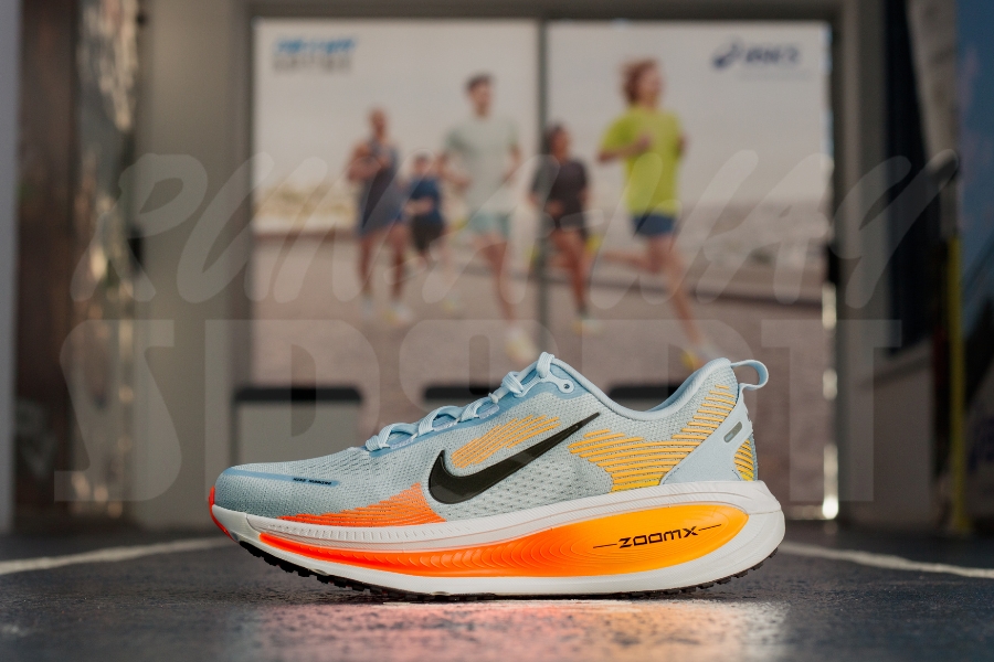 Nike Vomero 18 Men  Blue/Laser Orange