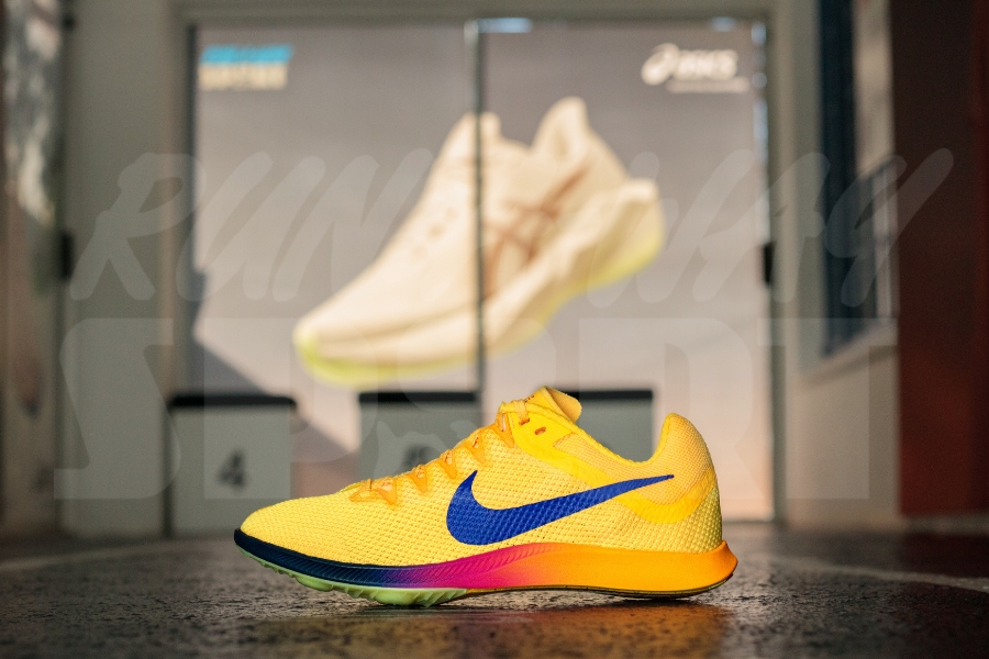 Nike ZOOM RIVAL DISTANCE (Citron/Indigo)