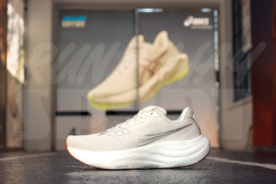 Saucony Ride 19 Womens (WIDE) Ivory/Gum