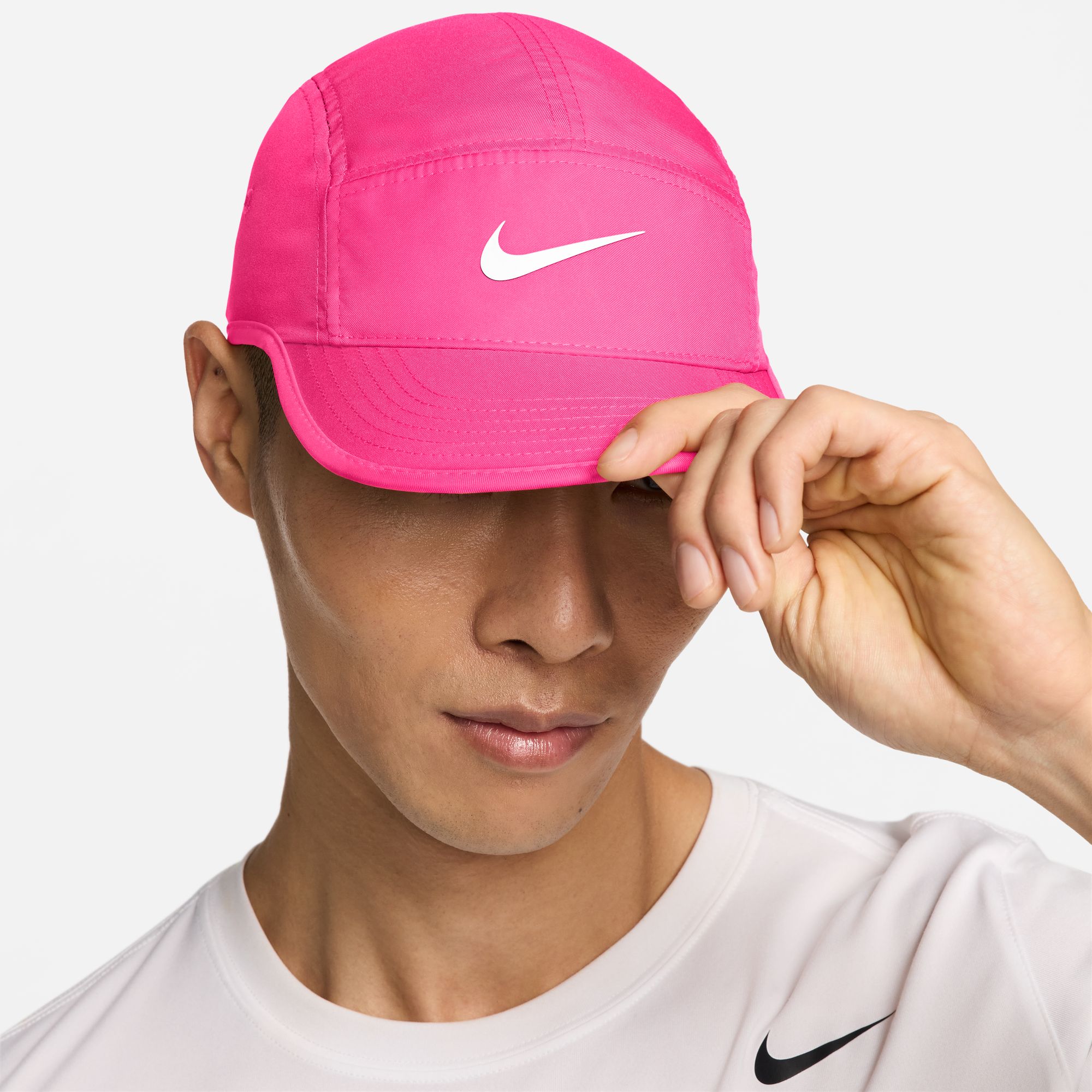 Nike Fly Dri-FIT Unstructured Swoosh Cap (HYPER PINK)
