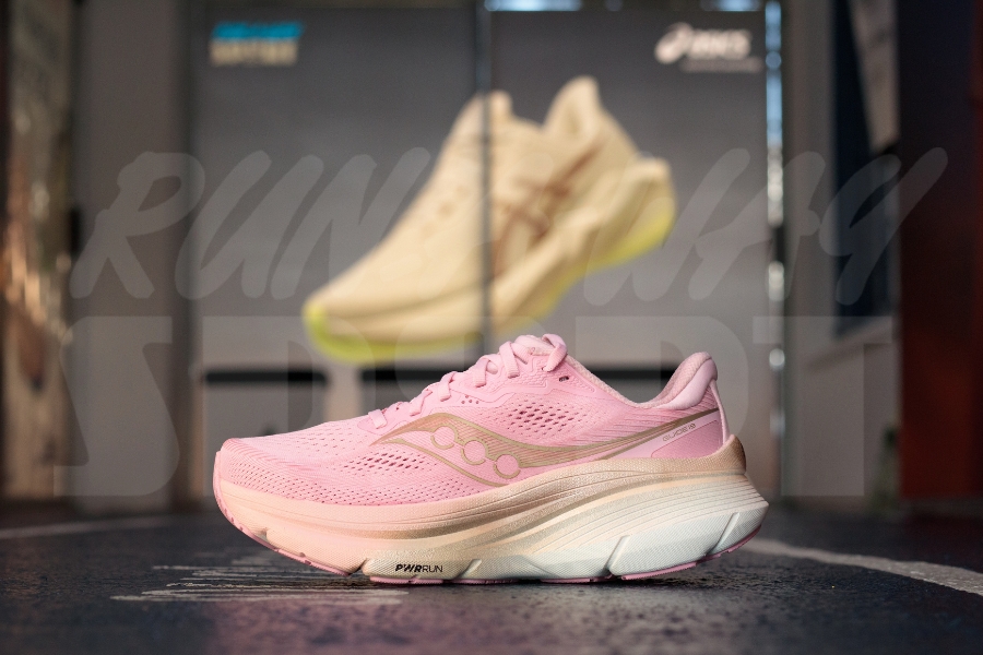 Saucony Guide 19 Womens Ivory/Pink