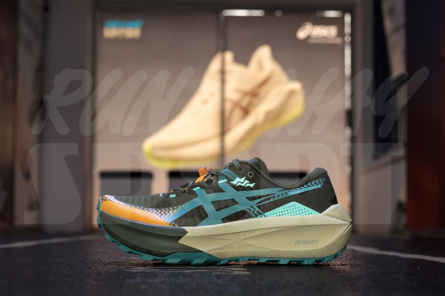 Asics Trabuco Max V5 Mens Khaki/Teal