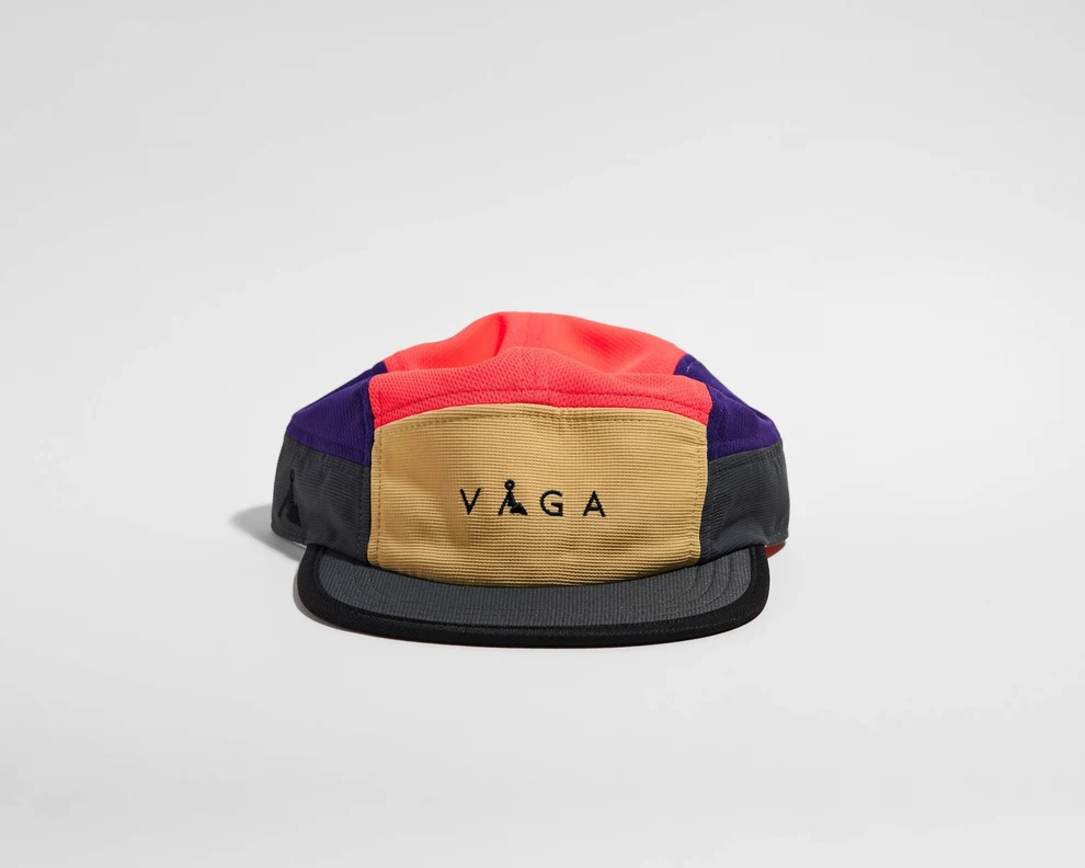 Vaga Club Cap Pale Lemon / Neon Peach / Purple