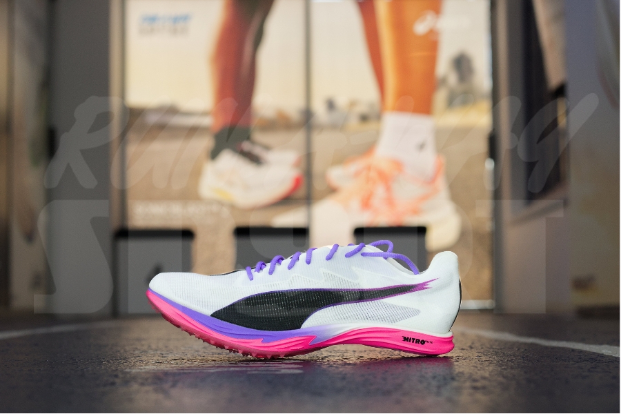 Puma Mid Distance NITRO Elite 3 White/Purple