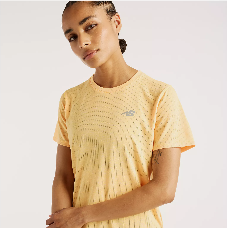 New Balance RC Essential T-Shirt Women's (Satsuma Orange Heather)